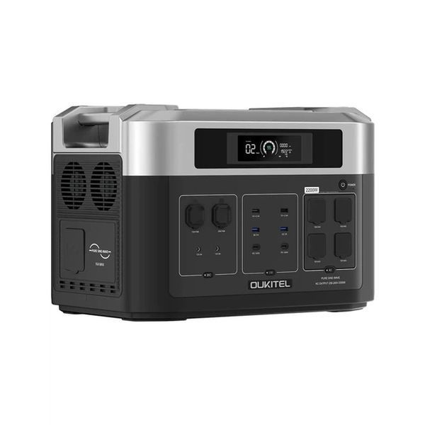 Портативна зарядна станція OUKITEL BP2000E (2048 Вт&middot;год / 2200 Вт) (42-00100) BP2000E фото